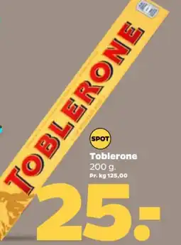 Netto Toblerone tilbud