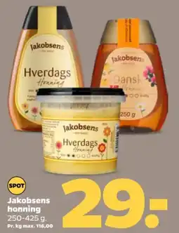 Netto Jakobsens honning tilbud