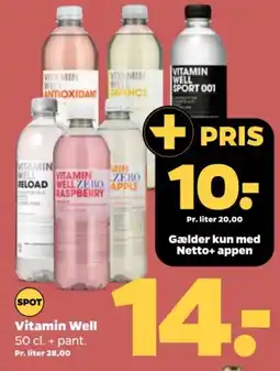 Netto Vitamin Well tilbud