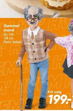 Bilka Gammel mand tilbud