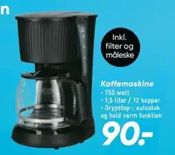 Bilka Kaffemaskine tilbud