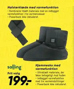 Bilka Halstørklæde med varmefunktion tilbud