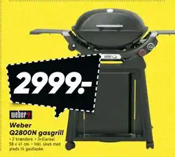 Bilka Weber Q2800N gasgrill tilbud