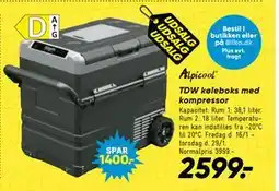 Bilka TDW køleboks med kompressor tilbud