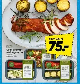 Bilka Godt Begyndt middagsretter tilbud