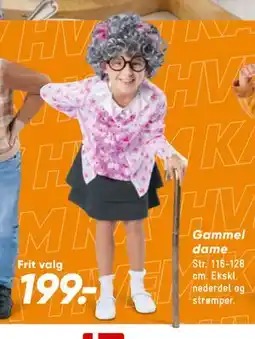 Bilka Gammel dame tilbud