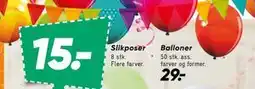 Bilka Balloner tilbud