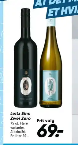 Bilka Leitz Eins Zwei Zero tilbud