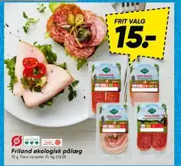 Bilka Friland økologisk pålæg tilbud