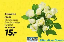 Bilka Afskårne roser tilbud