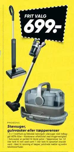 Bilka Støvsuger, gulvvasker eller tæpperenser tilbud