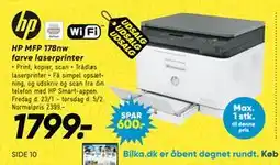 Bilka HP MFP 178nw farve laserprinter tilbud