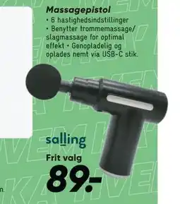 Bilka Massagepistol tilbud