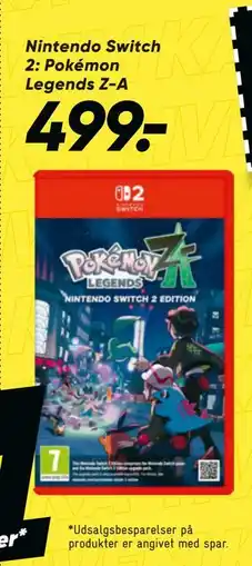 Bilka Nintendo Switch 2: Pokémon Legends Z-A tilbud