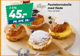Bilka Fastelavnsbolle med fløde tilbud
