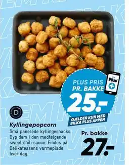 Bilka Kyllingepopcorn tilbud