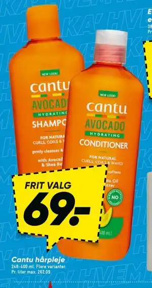Bilka Cantu hårpleje tilbud