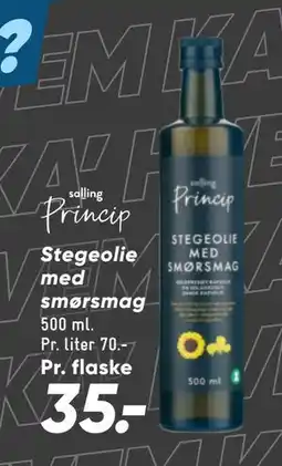 Bilka Stegeolie med smørsmag tilbud