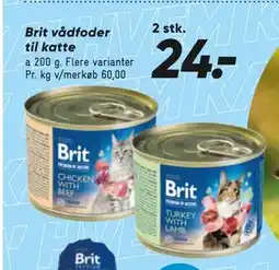 Bilka Brit vådfoder til katte tilbud