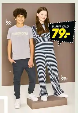 Bilka Bluse eller sweatbukser tilbud