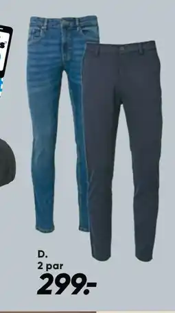 Bilka Jeans eller bukser tilbud