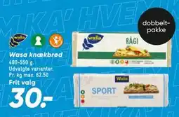 Bilka Wasa knækbrød tilbud
