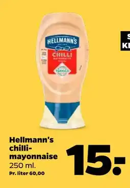 Netto Hellmann's chillimayonnaise tilbud
