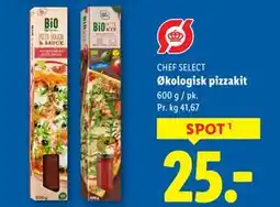 Lidl Økologisk pizzakit tilbud