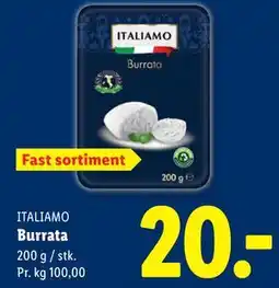 Lidl Burrata tilbud