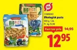 Lidl Økologisk pasta tilbud