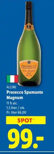 Lidl Prosecco Spumante Magnum tilbud
