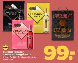 Netto Diamond Hill eller Casa Nostra Bag-in-Box tilbud