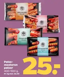 Netto Pølsemesteren pølser tilbud