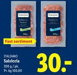 Lidl Salsiccia tilbud