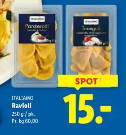 Lidl Ravioli tilbud