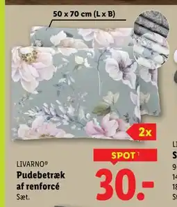 Lidl Pudebetræk af renforcé tilbud