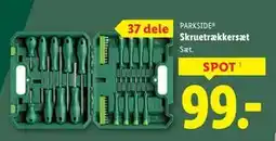 Lidl Skruetrækkersæt tilbud