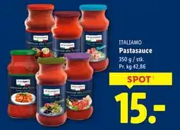 Lidl Pastasauce tilbud