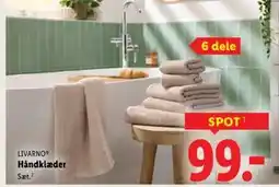 Lidl Håndklæder tilbud