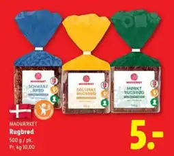 Lidl Rugbrød tilbud