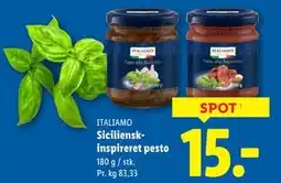 Lidl Sicilienskinspireret pesto tilbud