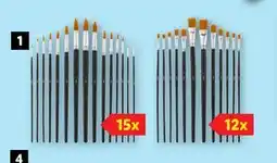 Lidl Sæt med pensler tilbud