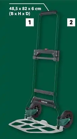 Lidl Sammenklappelig sækkevogn tilbud