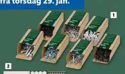 Lidl Skruer tilbud