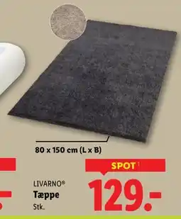 Lidl Tæppe tilbud