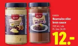 Lidl Bearnaise eller brun sauce tilbud