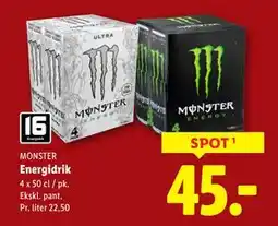 Lidl Energidrik tilbud