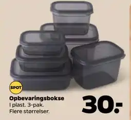 Netto Opbevaringsbokse tilbud