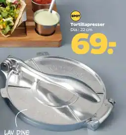 Netto Tortillapresser tilbud