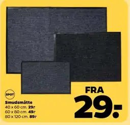 Netto Smudsmåtte tilbud
